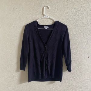 Navy blue cardigan